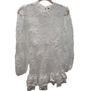 NWT chicwish white dress XS